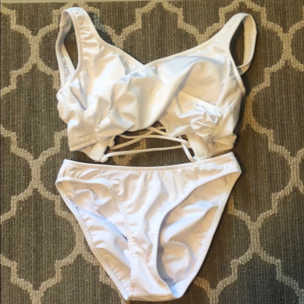 Venus white swimsuit